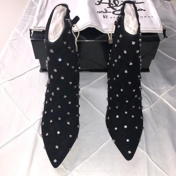 Alice Olivia Raken crystal bootie as 7 new in box - Picture 4 of 8